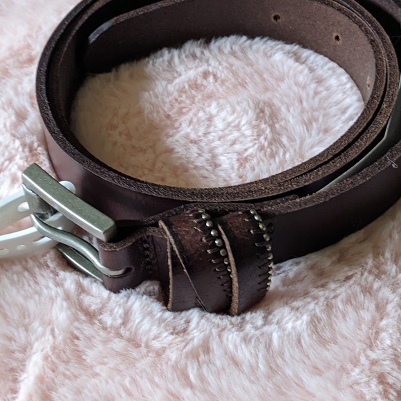 Time and Tru 100% Leather Belt S/M Brown - Picture 2 of 7